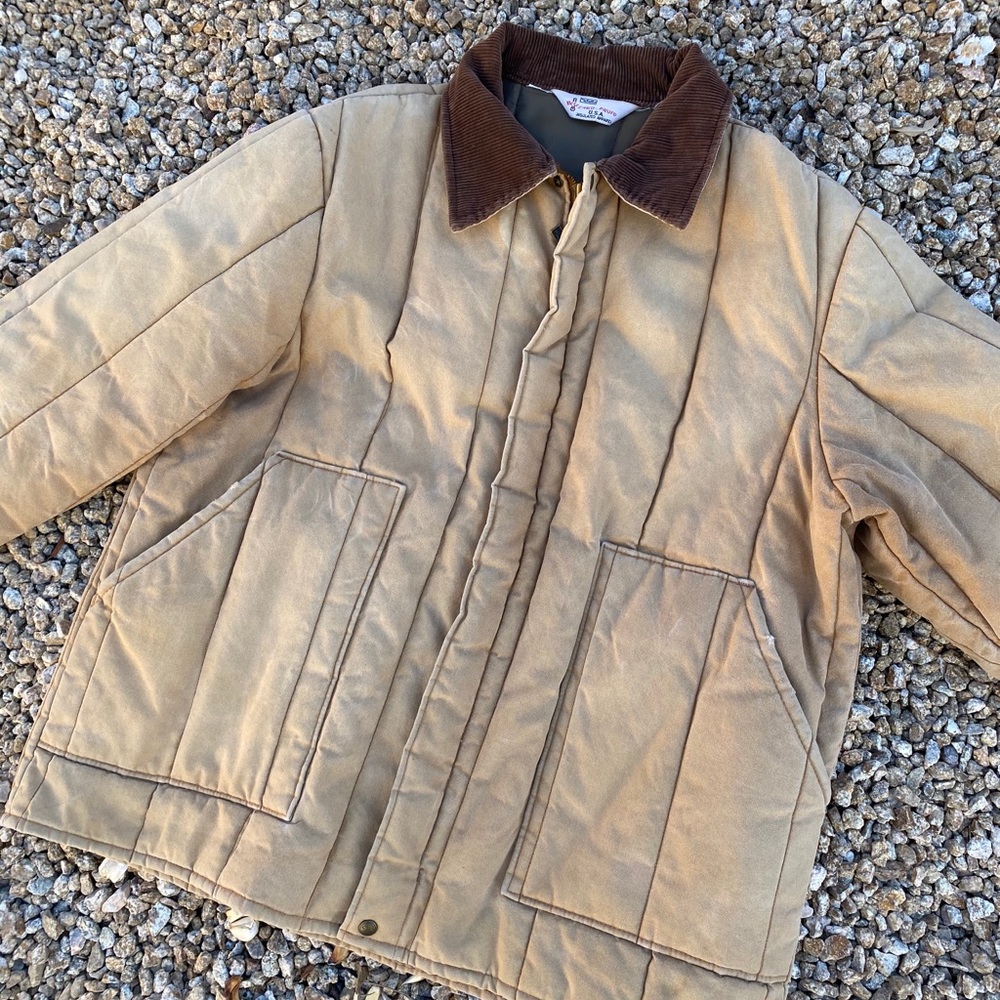 Vintage 70’s wells work jacket